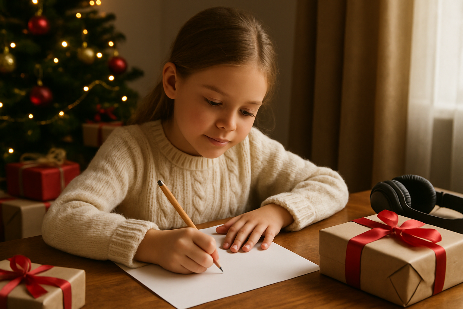 hva kan jeg ønske meg til jul - Illustration